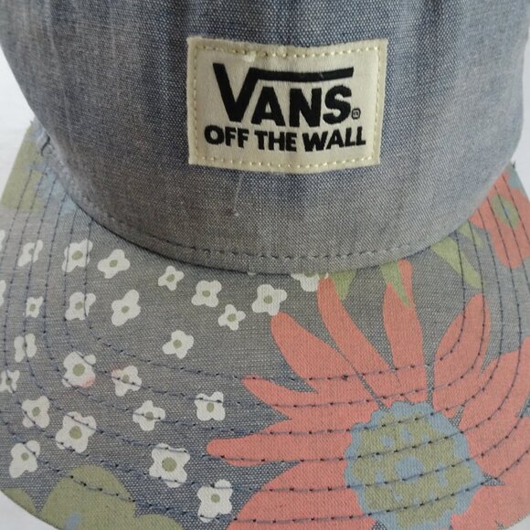Vans Of the Wall Floral Adjustable Hat Cap - Picture 5 of 10